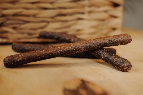 liver meaty sticks, ducky meaty sticks, venison meaty sticks, chicken meaty sticks, rabbit meaty sticks dog treats, grain free dog snacks, UK made dog treats, Rabbit meaty sticks, grain-free dog treats, all natural dog treats, Leannes Pet Minding Services